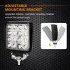 VINGO LED Projecteur de travail, 4x 48W Projecteur 12V 24V Voir les images du produit 3