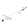 Black Cat Worm Pop Up 2/0 L: 0,80m / Ø: 0,80mm Produktbild-Vorschau 3
