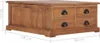 vidaXL Salontafel, 68 x 68 x 30 cm, massief teakhout Productafbeelding-voorbeeld 6