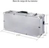 A silver carrying case with dimensions indicated by lines and text. Náhled obrázku produktu