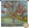 MuchoWow® Wandteppich Wandbehang Der rosa Pfirsichbaum - Produktbild-Vorschau 1