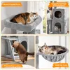 Yaheetech Kratzbaum Katzenbaum 94 cm Kletterbaum für Katzen Produktbild-Vorschau 5