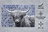 MuchoWow® Schreibtischunterlage Scottish Highlander - Produktbild-Vorschau 2