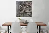 MuchoWow® Poster Blumen - Eiscreme - Winter 75x75 cm - Wand Produktbild-Vorschau 2