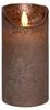 Anna's Collection Gefuhrte stumpfe Kerze - Bronze - 15 x Produktbild-Vorschau 1