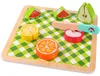 Klasická svetová súprava na krájanie ovocia Montessori so Náhľad obrázku produktu 9
