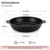 Ø36 cm Bräter Bratpfanne Servierpfanne Schmorpfanne Produktbild-Vorschau 2
