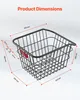 Panier vélo arrière Panier de porte-bagages arrière Voir les images du produit 6