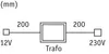 Trasformatore LED convenzionale 230/12V AC 20VA Bianco Anteprima dell’immagine prodotto 4