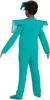 A child wearing a Minecraft Diamond Armor costume, viewed from the back. Náhľad obrázku produktu