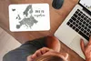MuchoWow® Mauspad Mousepad Karte von Europa - Grau - Zitat Produktbild-Vorschau 3