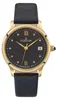 Dugena 4461086 Damenuhr Florenz Lederband Schwarz / Gold Produktbild-Vorschau 1