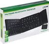 InLine 55379B, Kabellos, Bluetooth, QWERTZ, Schwarz Produktbild-Vorschau 1