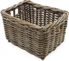 Rotin Panier de Rangement avec Intervention - ca. 34x24x20 Voir les images du produit 1