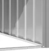 vidaXL Buda dla psa szara 116,5x153x81,5 cm Stal ocynkowana Podgląd zdjęcia produktu 4