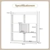 COSTWAY Bücherregal mit 7 Würfeln und offener Rückwand, Produktbild-Vorschau 7