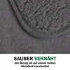 Sesselschoner Lammflor Optik - 140x144 cm, grijs (R) Productafbeelding-voorbeeld 8