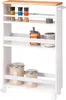 carrello a nicchia per cucina eluno, carrello per cucina, Anteprima dell’immagine prodotto 1