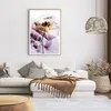 Gerahmtes Poster - Rahmen in heller Eiche - blume sommer Produktbild-Vorschau 7