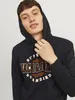 JACK & JONES JJELOGO, felpa con cappuccio, 2 colori, taglia Anteprima dell’immagine prodotto 7
