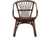 Kello | Esszimmerstühle 2er Set aus Rattan Braun Produktbild-Vorschau 3