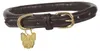 Digby & Fox - Collier de chien, cuir enroulé, boucle ER2101 Voir les images du produit 1