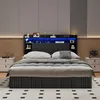SUNFECILI Polsterbett 140x200 cm,Boxspringbett 140x200,mit Produktbild-Vorschau 2