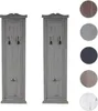2x věšáková stěna s 3 věšáky 33040 - 109x28x3,5 cm, antik Náhled obrázku produktu 6