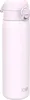 A close-up studio shot of a light pink water bottle. Produktbild-Vorschau