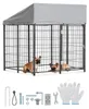 VEVOR Hundezwinger, 1,12x1,15x1,25 m, Hundehütte mit Produktbild-Vorschau 1