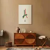 Vlies Leinwandbild - Eiffel Tower - Colorful Graphics - Produktbild-Vorschau 2
