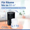 WENKO Raumentfeuchter Mod. Drop Schwarz 2 x 1000 g, für Produktbild-Vorschau 13