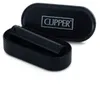 A black Clipper lighter in a black presentation case. Produktbild-Vorschau