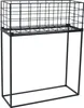 LOFT42 Atlanta Pflanzentisch - schwarz - Metall Produktbild-Vorschau 1