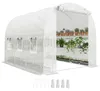 Szklarnia Outsunny, ok. 2,7 x 2 x 2 m, szklarnia foliowa z Podgląd zdjęcia produktu 1