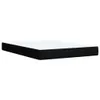 Boxspringbett mit Matratze Schwarz 140x190 cm Stoff Produktbild-Vorschau 10