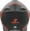 Bogotto H271 Wayke Klapphelm, schwarz matt/orange, S Produktbild-Vorschau 5
