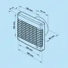Wandventilator KMA pro: Ø 100 / Nachlaufrelais, Produktbild-Vorschau 3