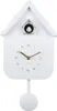 Karlsson - Wanduhr Solo Color Cuckoo - Weiß - 6x21,5x41cm Produktbild-Vorschau 3