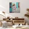 Bild auf Leinwand - Leinwandbild - Einteilig - Rosa Fahrrad Produktbild-Vorschau 7