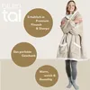 Blumtal coperta con cappuccio da donna con maniche e Anteprima dell’immagine prodotto 3