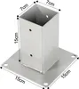Faziango Aufschraubhülse 70x70 mm Pfostenträger, 8er Set Produktbild-Vorschau 2