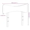 Kopfteil Weiß 75 cm Massivholz Kiefer Produktbild-Vorschau 9