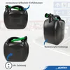 PETEX 20 Liter Reserve-Kraftstoff Kanister, schwarz Produktbild-Vorschau 3
