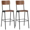 3-teiliges Bar-Set Stahl Braun Schwarz Produktbild-Vorschau 7