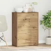 vidaXL Kredens dębowy Artisan 60 x 31 x 84 cm materiał Podgląd zdjęcia produktu 4