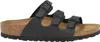 A side view of a black Birkenstock sandal. Podgląd zdjęcia produktu