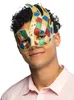 Maschera occhi veneziana colorata con glitter - Taglia Anteprima dell’immagine prodotto 5