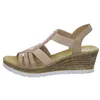 Rieker 61913-31 Schuhe Damen Sandaletten Keil Sandalen , Produktbild-Vorschau 14