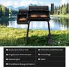WOLTU Holzkohlegrillwagen Barbecue Smoker Grillwagen 2 Produktbild-Vorschau 7
